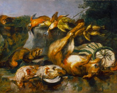 Dead Game and Weasels by Jan Fyt